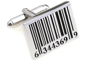 Barcode Cufflinks